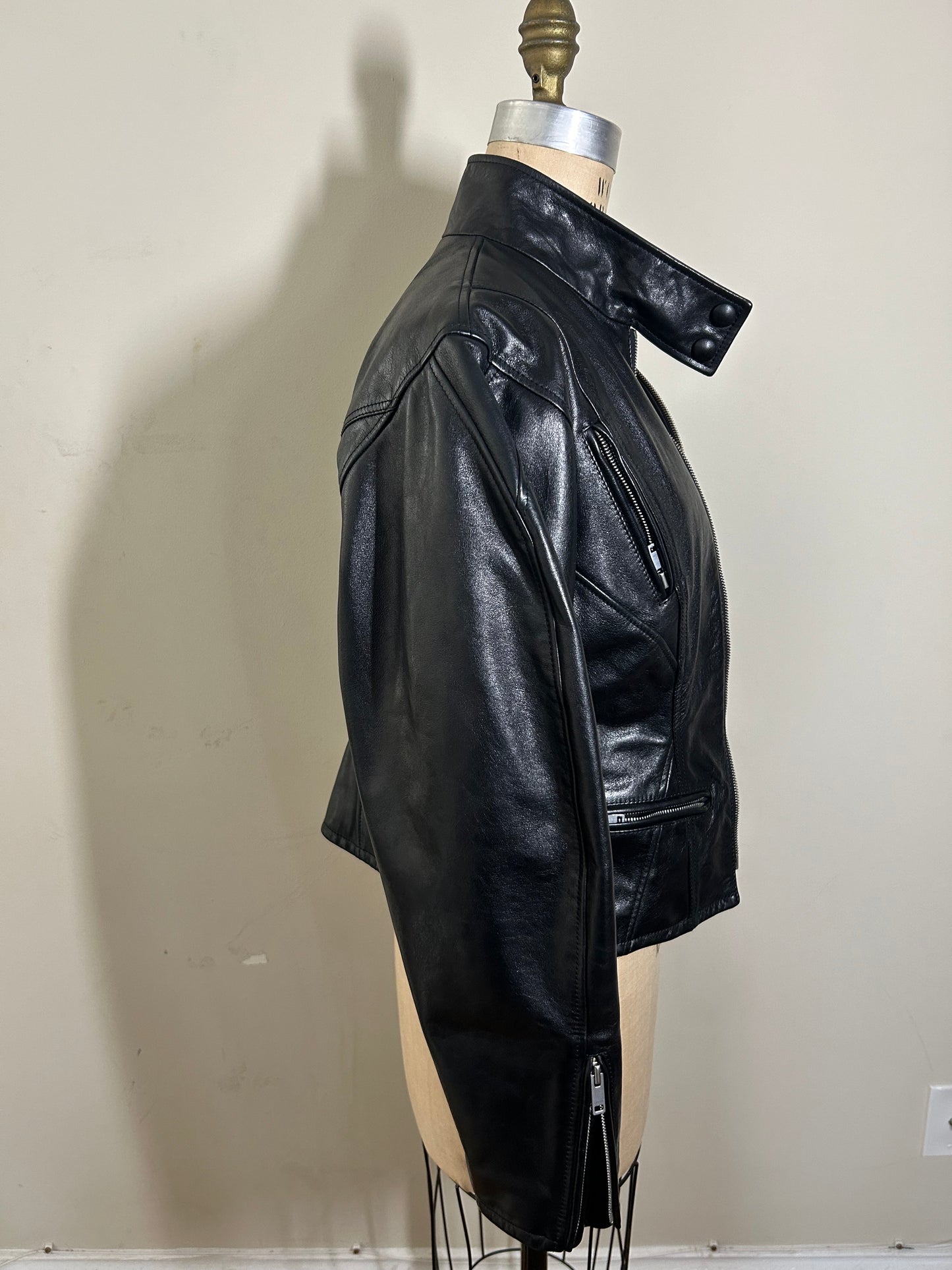 Authentic Celine leather jacket