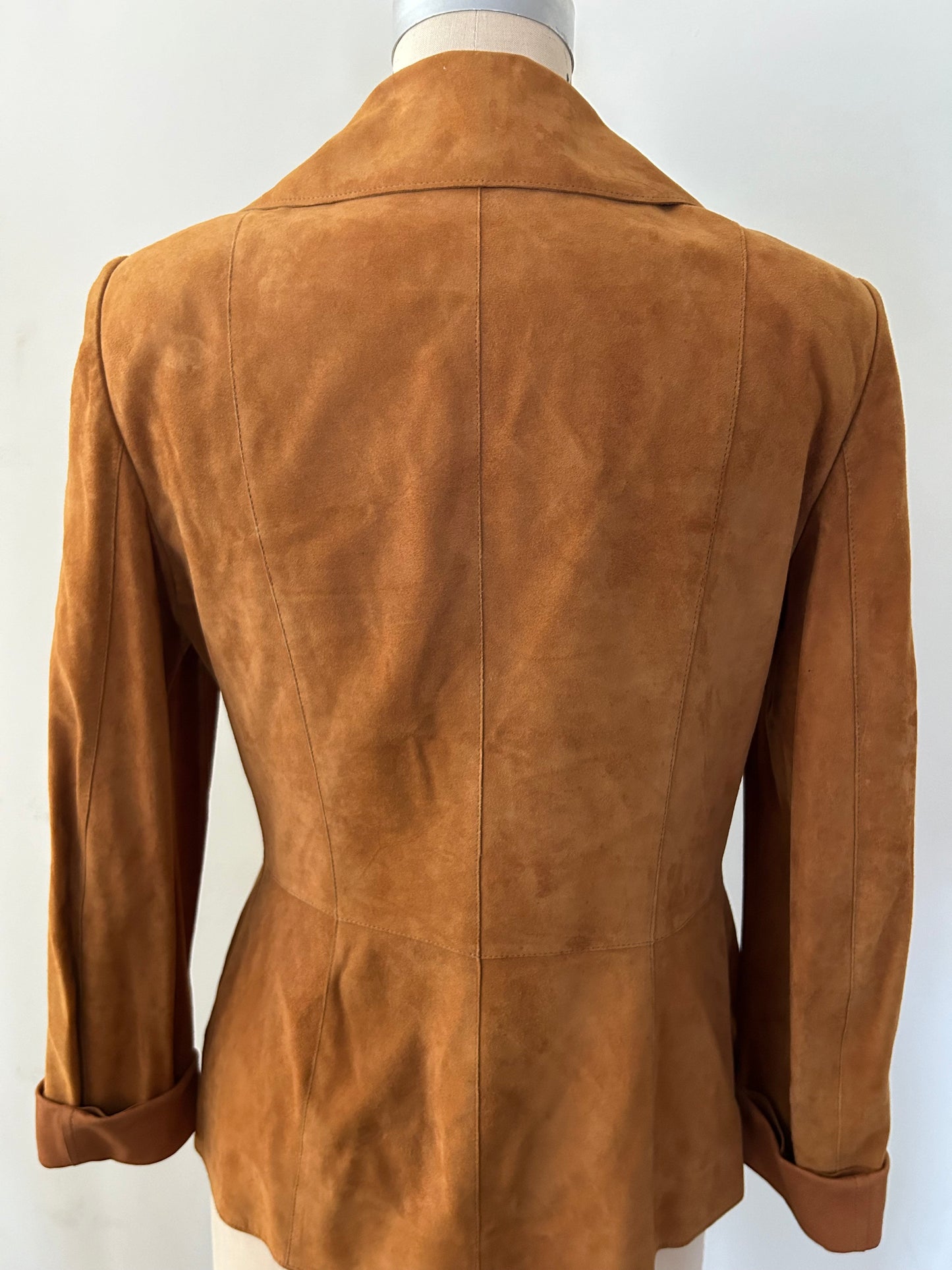 Authentic Vintage Christian Dior suede jacket blazer