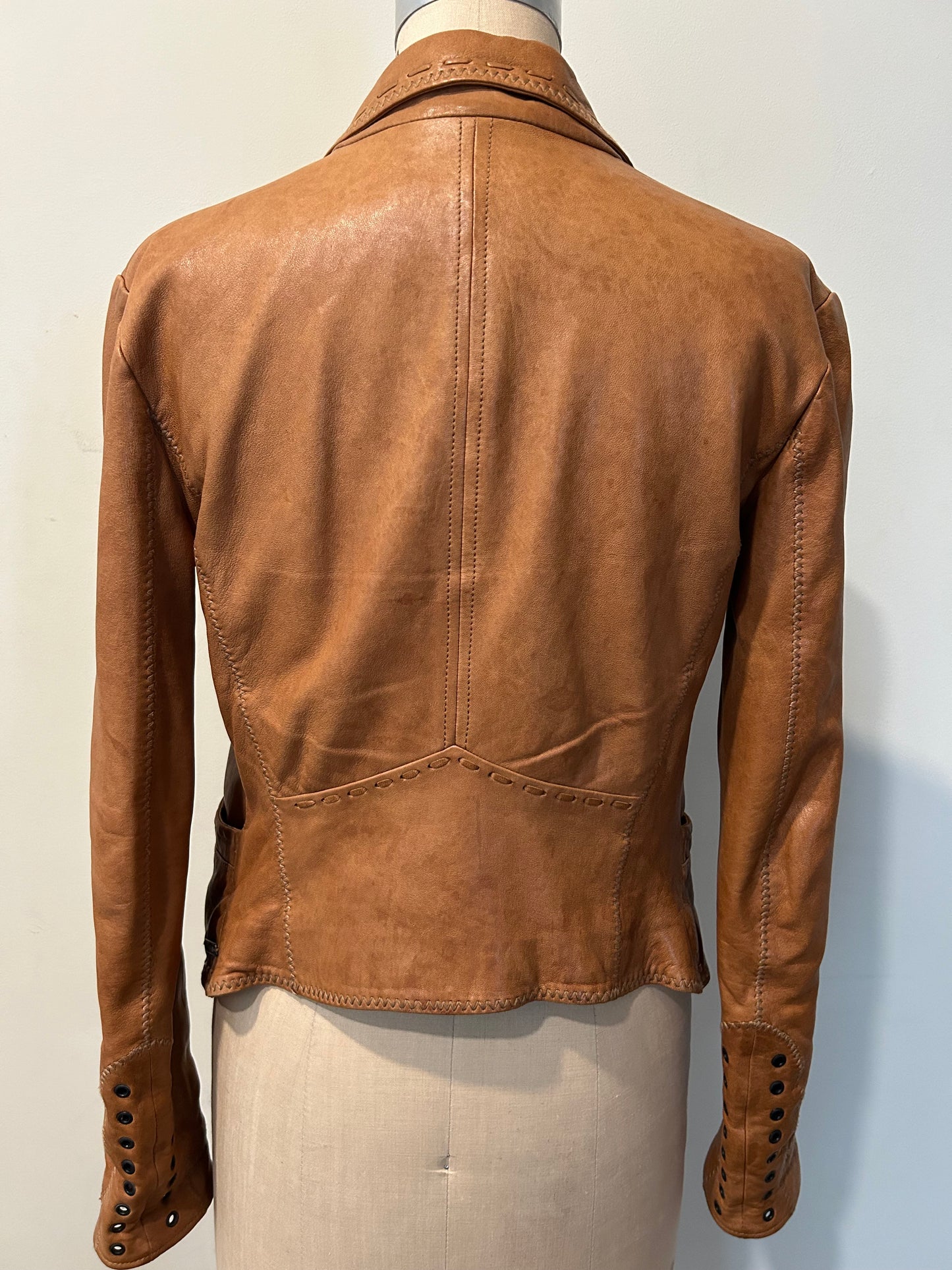 Vintage John Galliano leather jacket